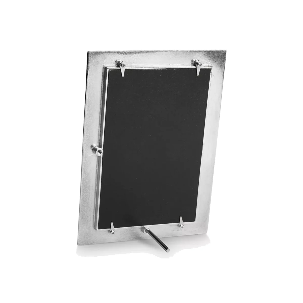 Lancaster and Gibbings Stripe Photo Frame, Pewter – image 1