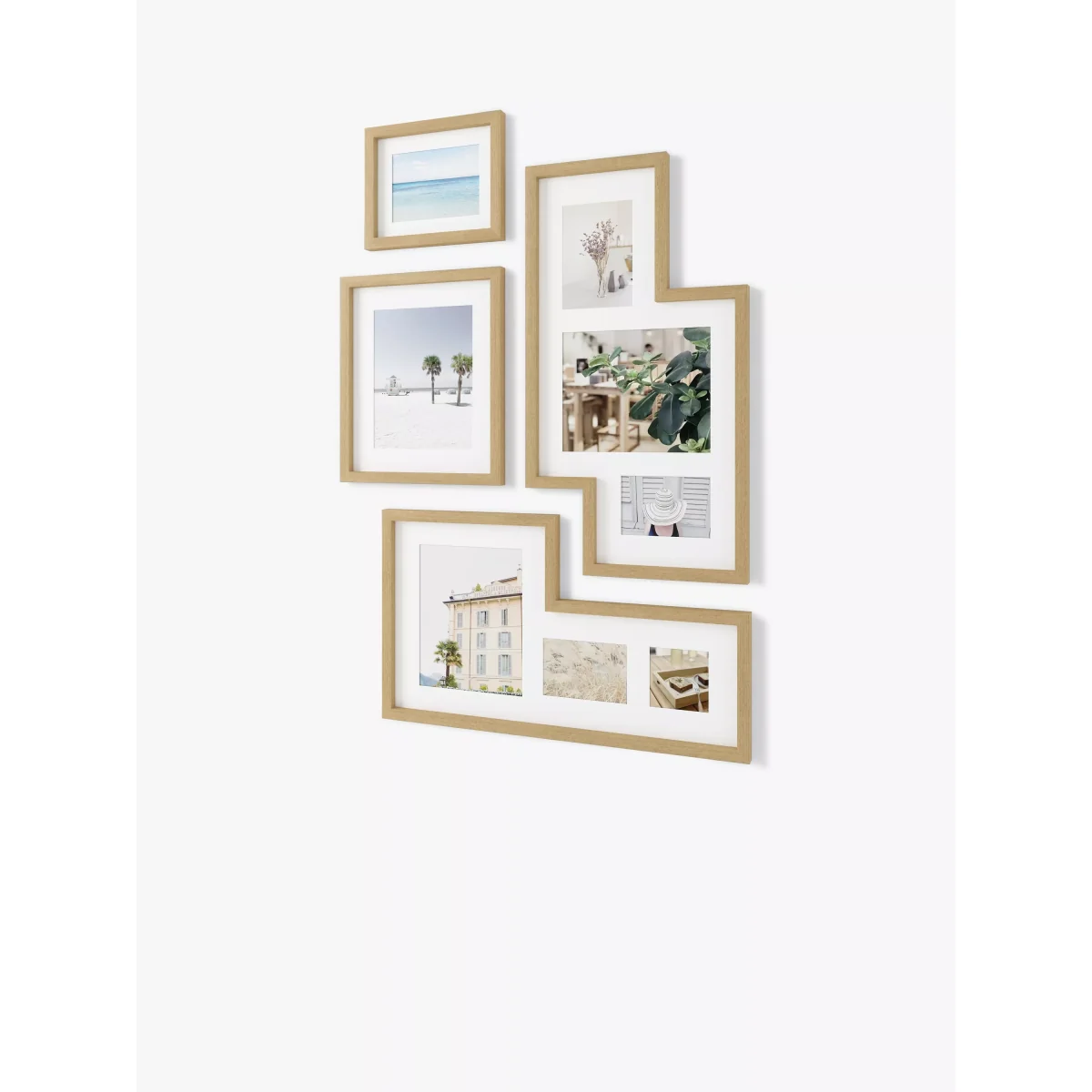Umbra Mingle Gallery Wall Multi-aperture Photo Frame Set, 9 Photo – image 2