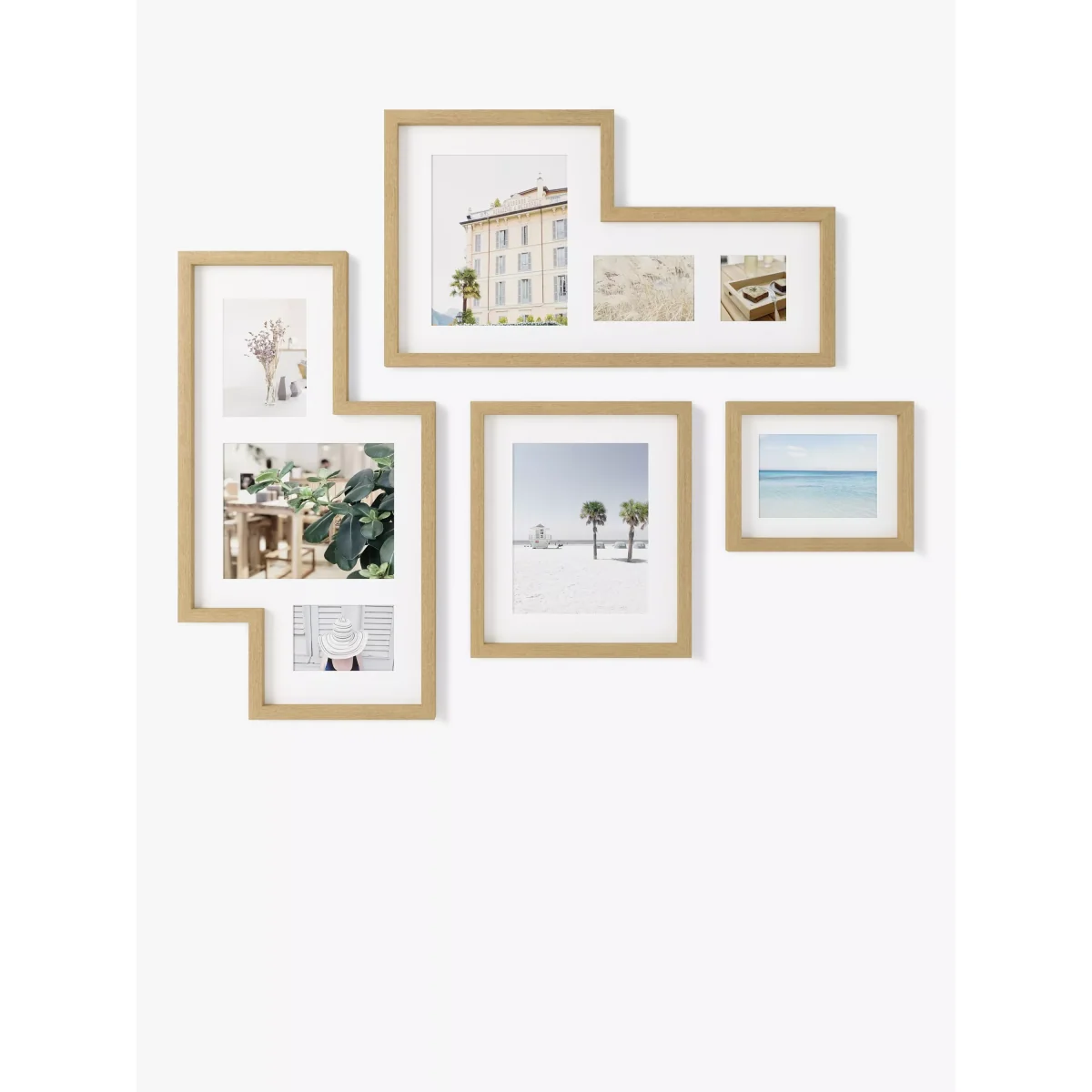 Umbra Mingle Gallery Wall Multi-aperture Photo Frame Set, 9 Photo – image 5