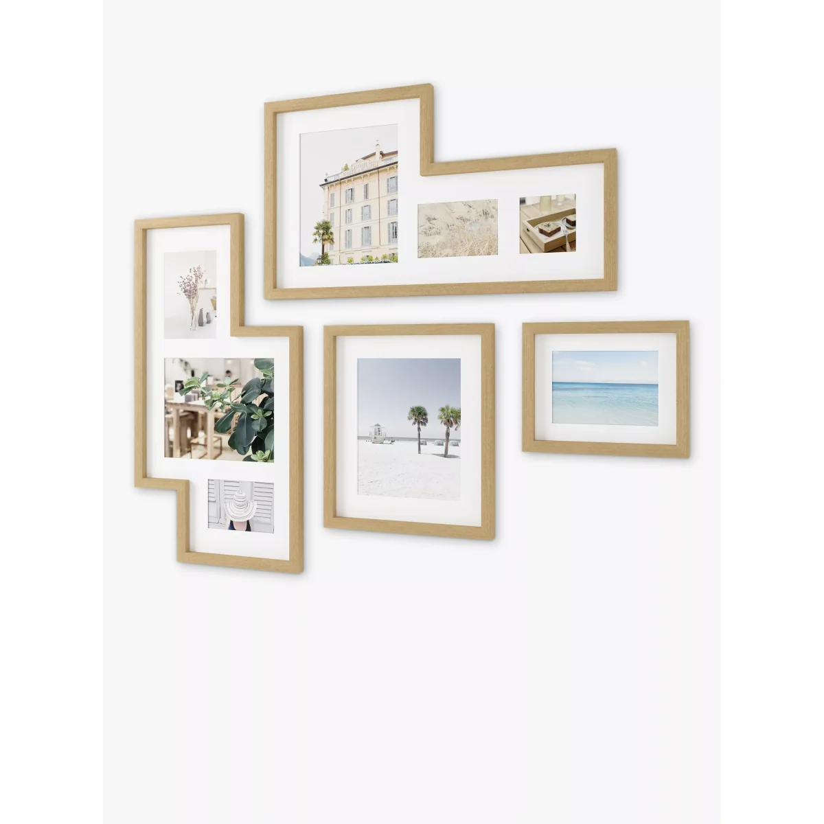 Umbra Mingle Gallery Wall Multi-aperture Photo Frame Set, 9 Photo – image 6