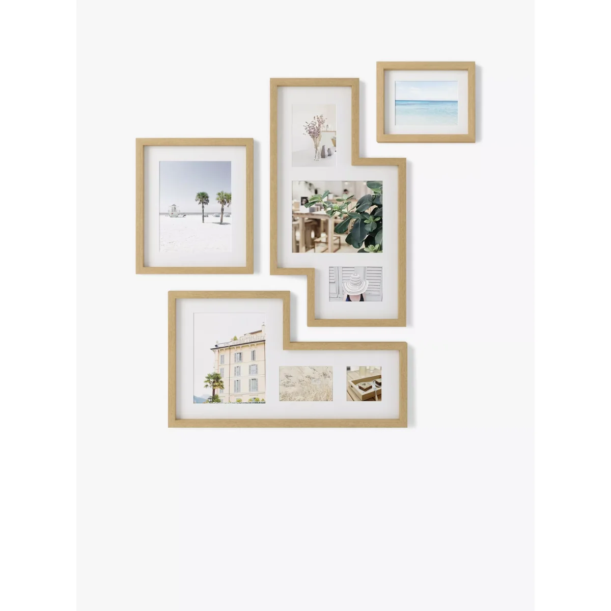 Umbra Mingle Gallery Wall Multi-aperture Photo Frame Set, 9 Photo – image 7