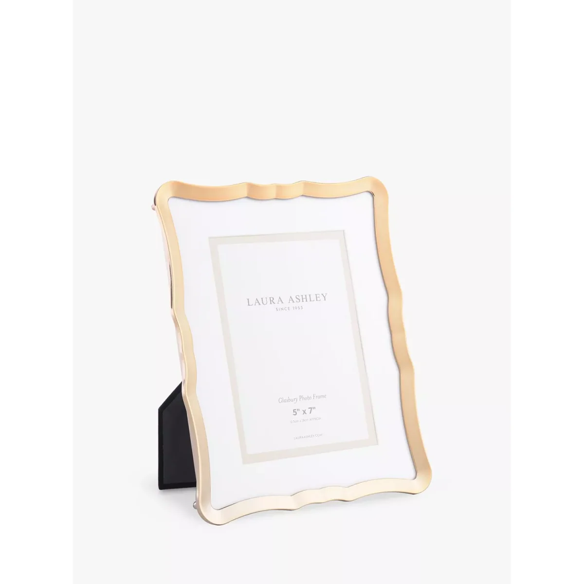 Laura Ashley Glasbury Photo Frame & Mount, Gold – image 2