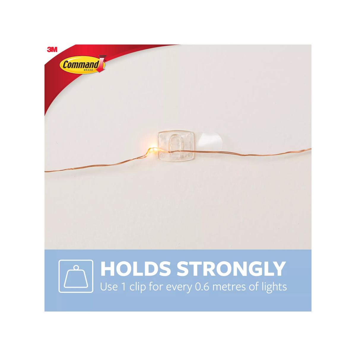 Command Clear Decorating Clips, Pack of 20 – image 5