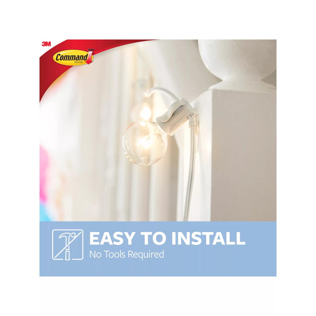 Command Clear Decorating Clips, Pack of 20 – image 6