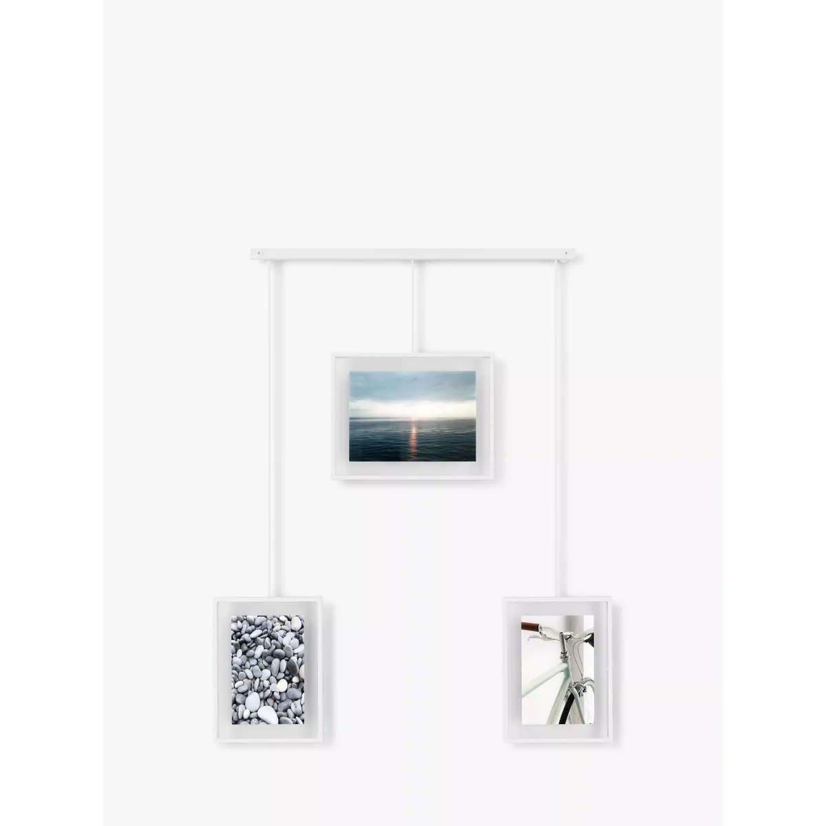 Umbra Exhibit Multi Hanging Photo Frame Display, 3 Photo – image 3
