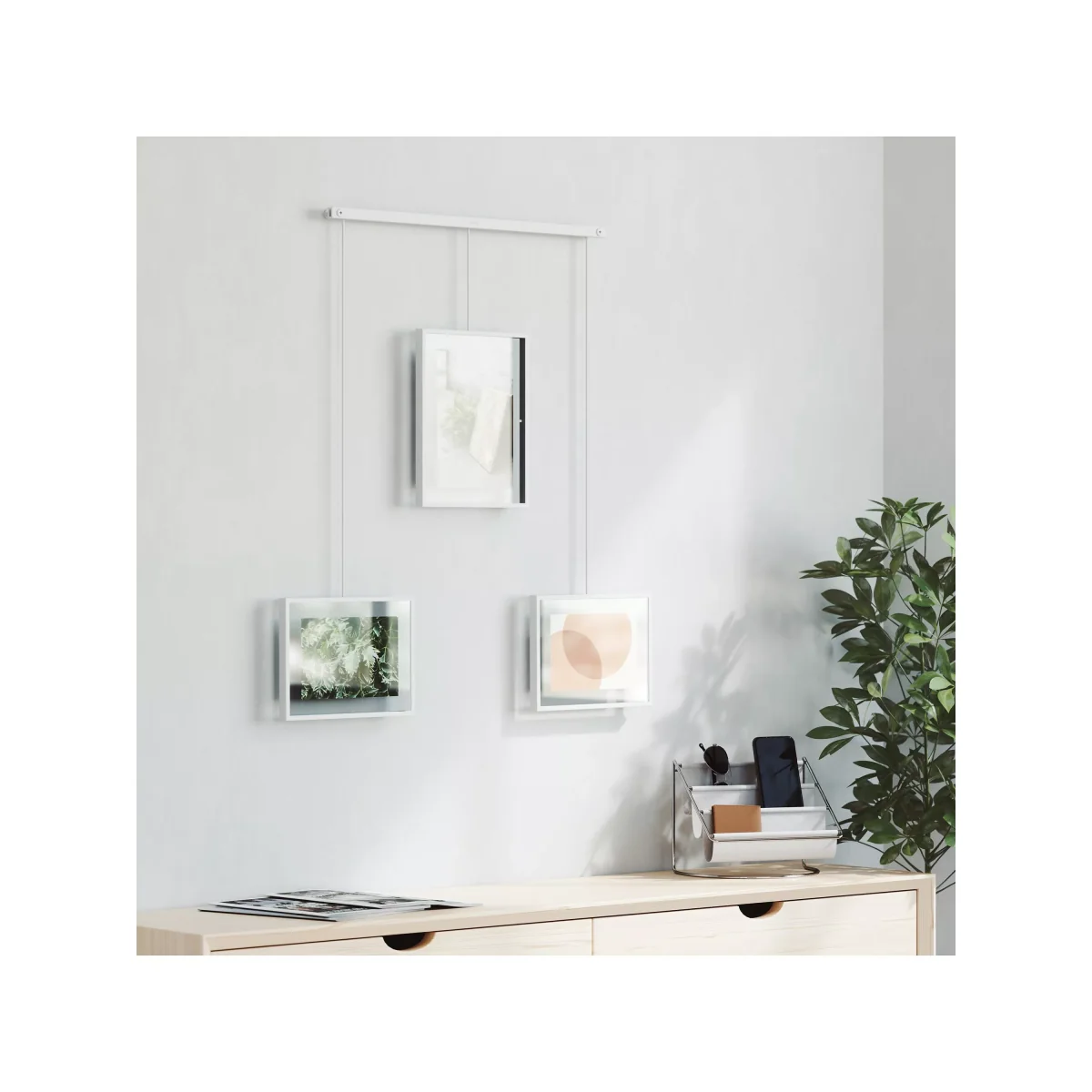 Umbra Exhibit Multi Hanging Photo Frame Display, 3 Photo – image 7
