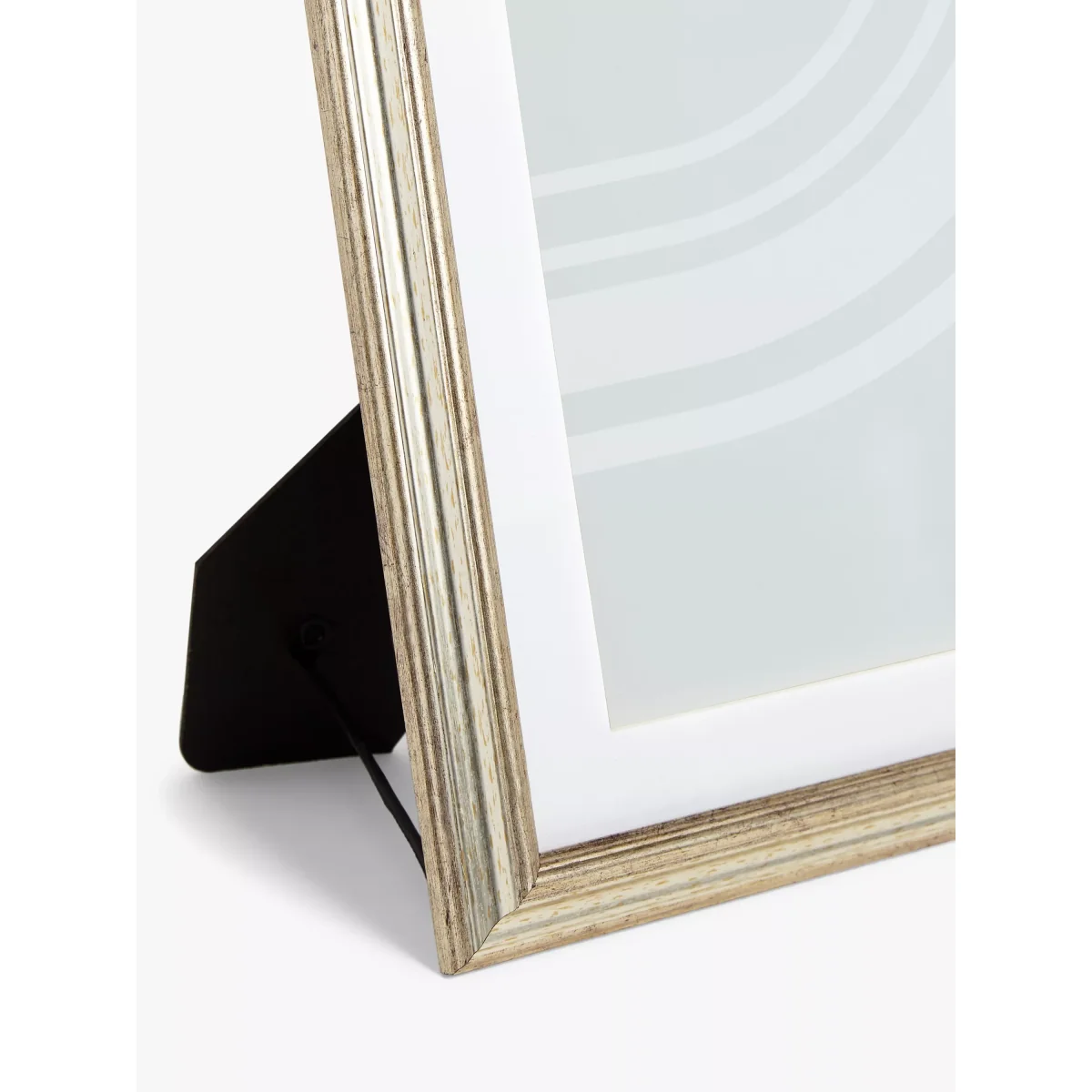 John Lewis & Partners Ribbed Certificate/Diploma Photo Frame & Mount, A4 (21 x 30cm), Champagne – image 2