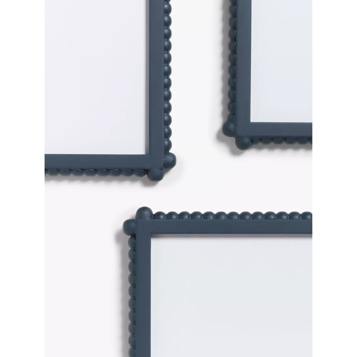 John Lewis Gallery Set Multi-aperture Beaded Photo Frames, 5 Photo, Blue – image 2