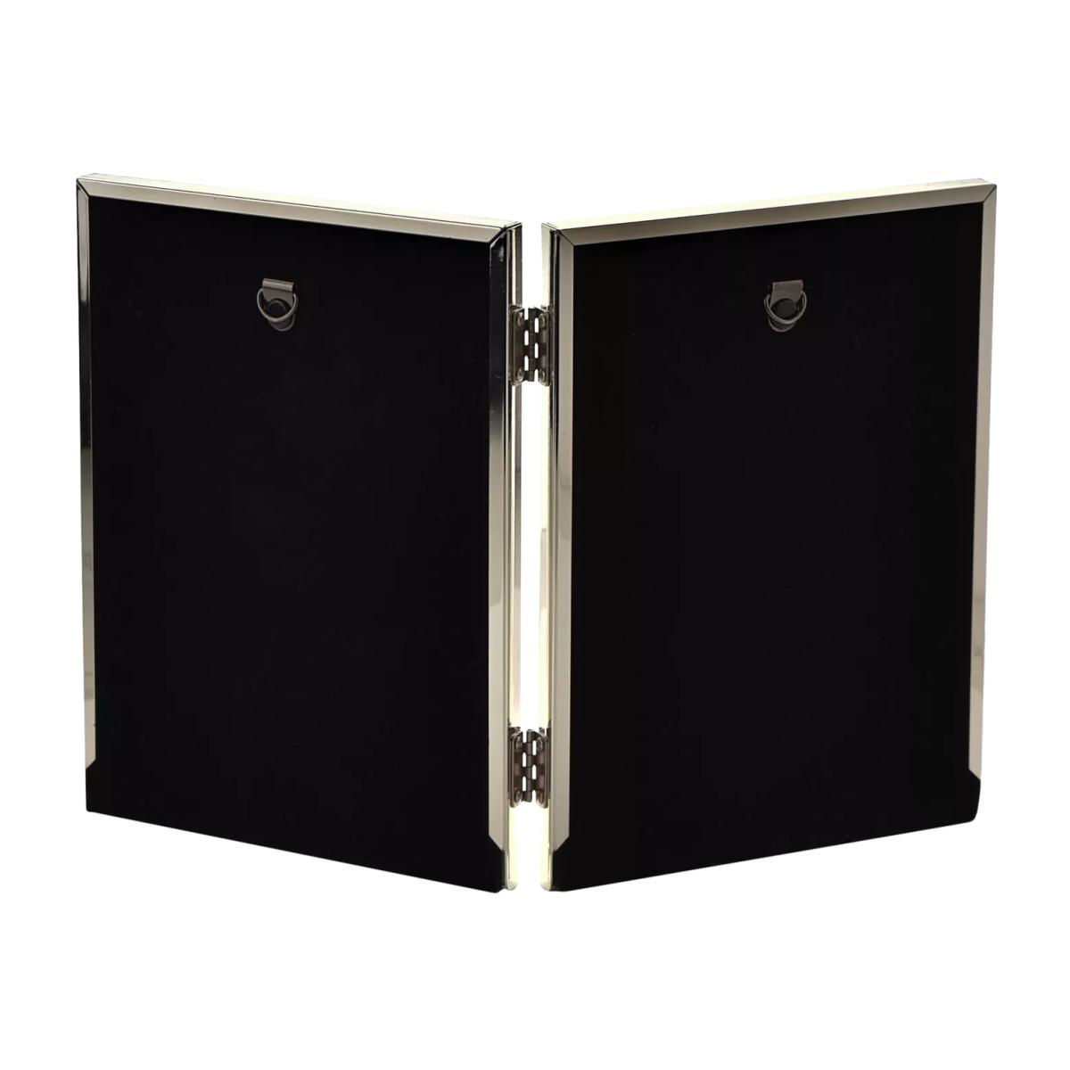 Bambino Silver-Plated Double Scan Photo Frame – image 1