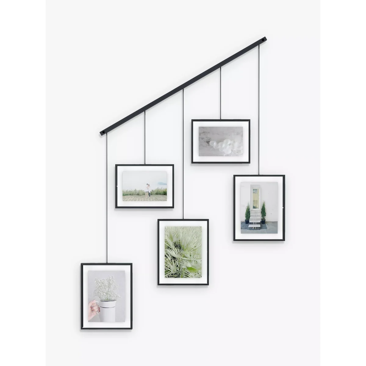 Umbra Exhibit Multi Hanging Photo Frame Display, 5 Photo – image 2