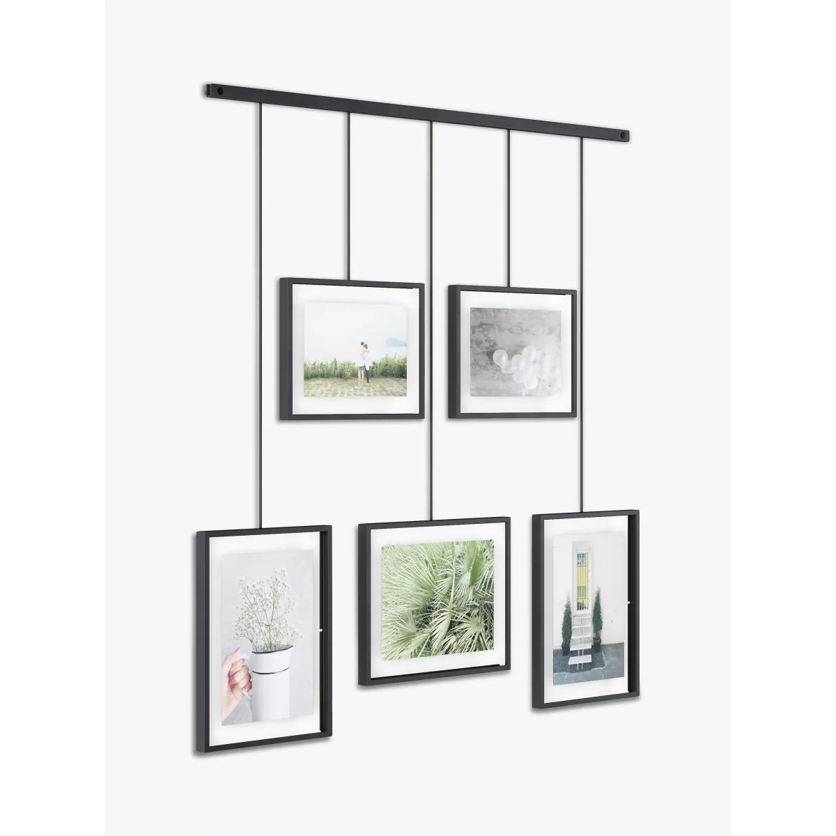 Umbra Exhibit Multi Hanging Photo Frame Display, 5 Photo – image 3