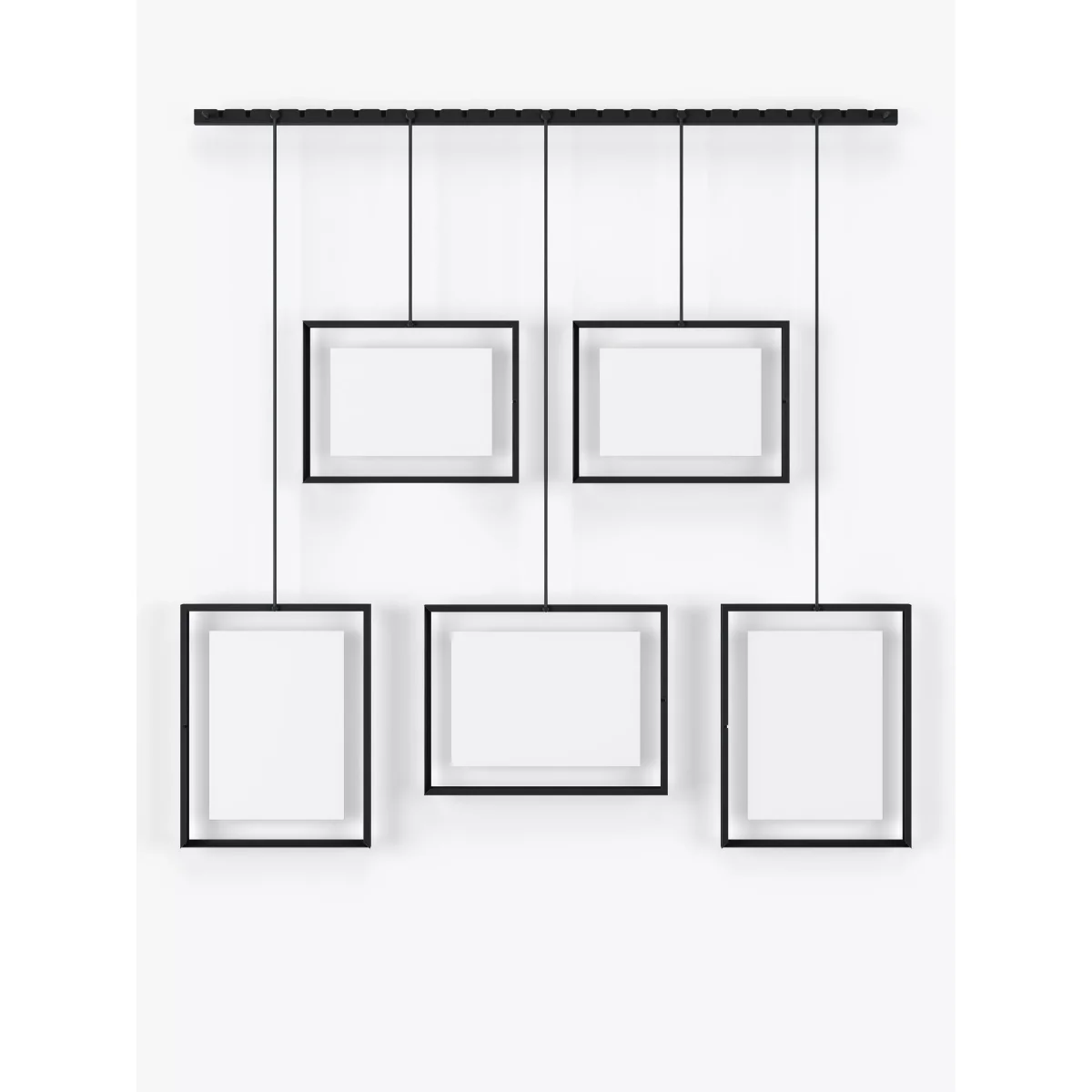 Umbra Exhibit Multi Hanging Photo Frame Display, 5 Photo – image 7