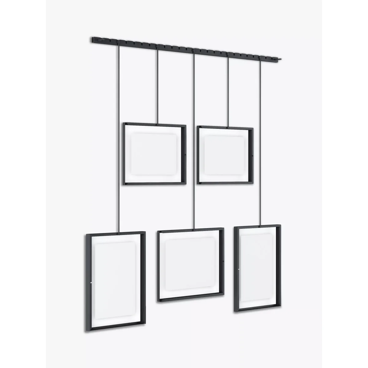 Umbra Exhibit Multi Hanging Photo Frame Display, 5 Photo – image 8