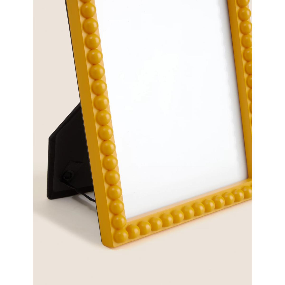 M&S Bobble Photo Frame 5x7 inch - Green, Green,Ochre,Navy – image 2