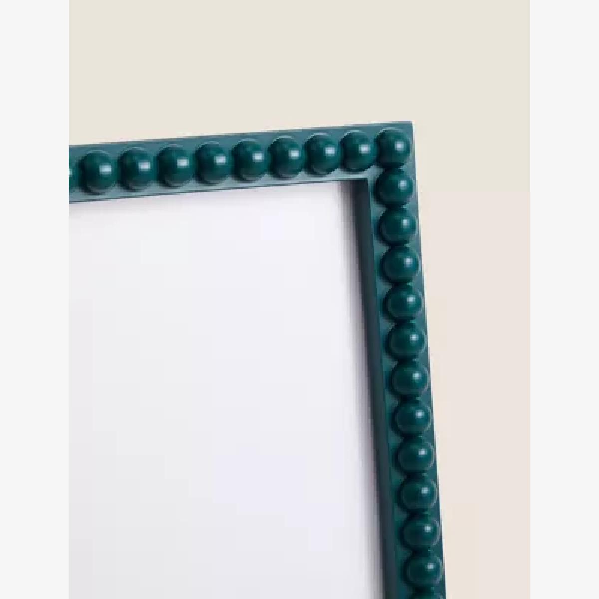 M&S Bobble Photo Frame 5x7 inch - Green, Green,Ochre,Navy – image 1