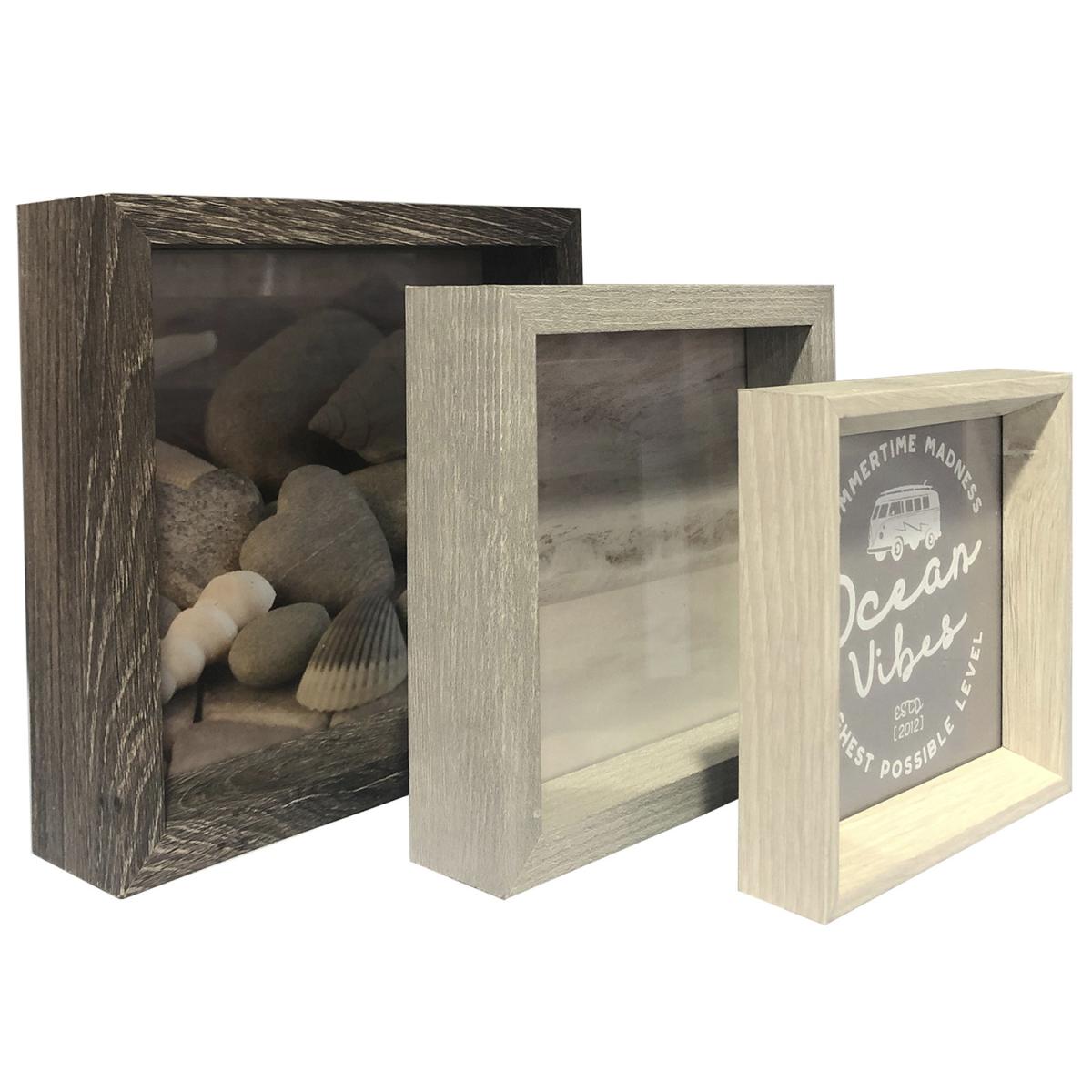 Set of 3 Wood Effect Frames – image 3