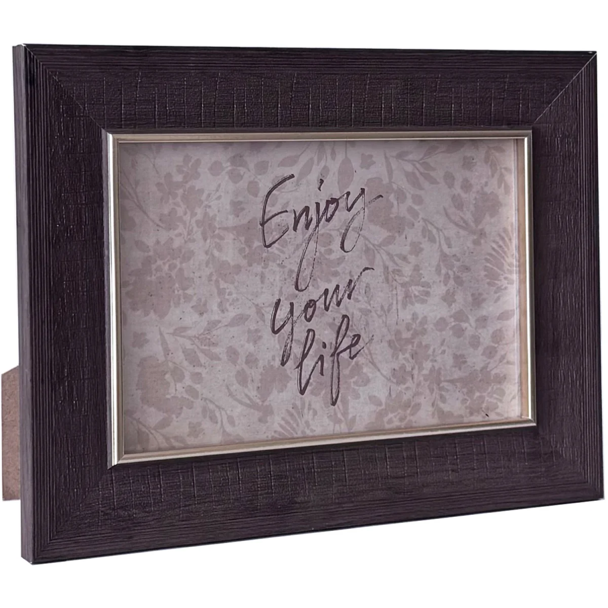 Set of 6 Wood Effect Photo Frames – image 3