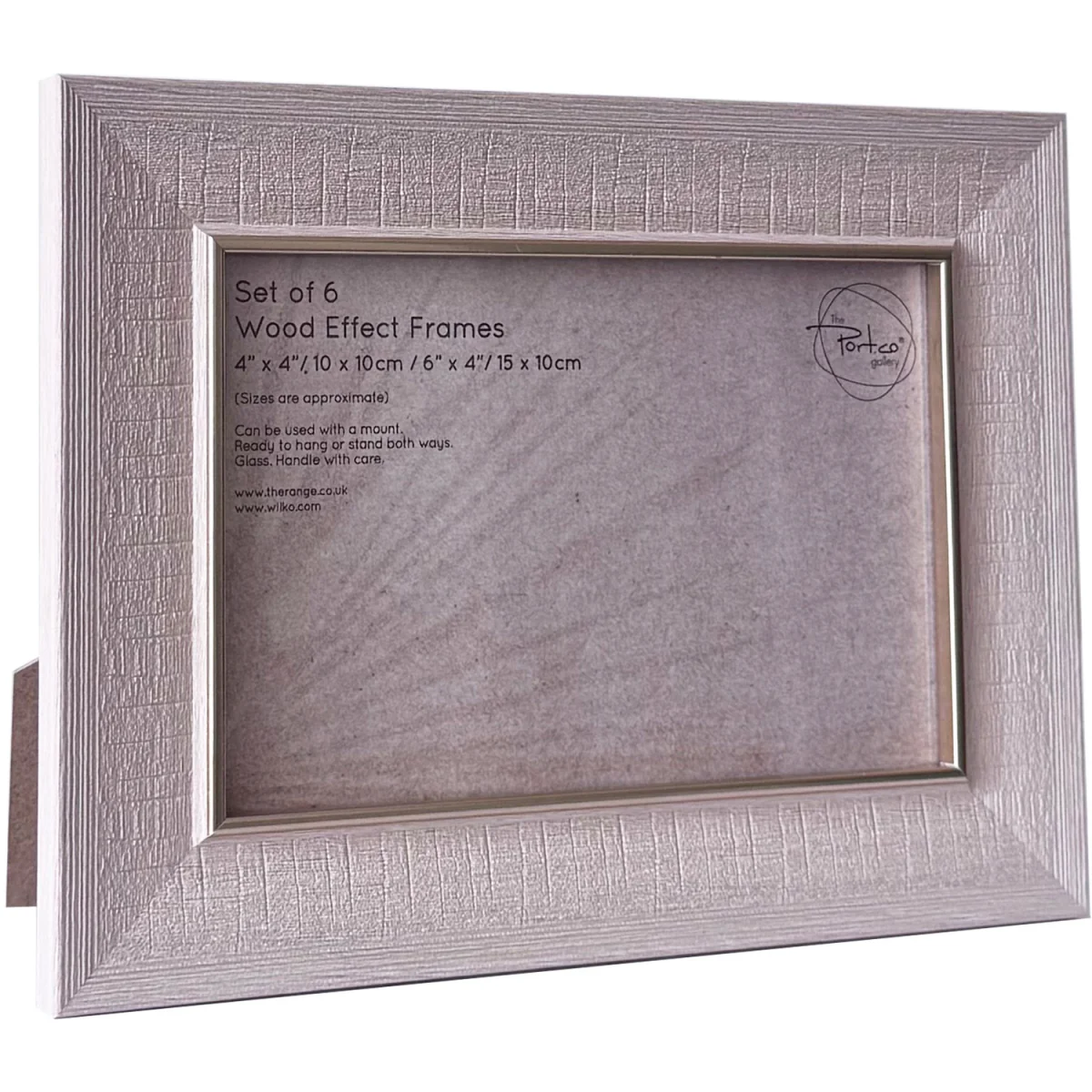 Set of 6 Wood Effect Photo Frames – image 7