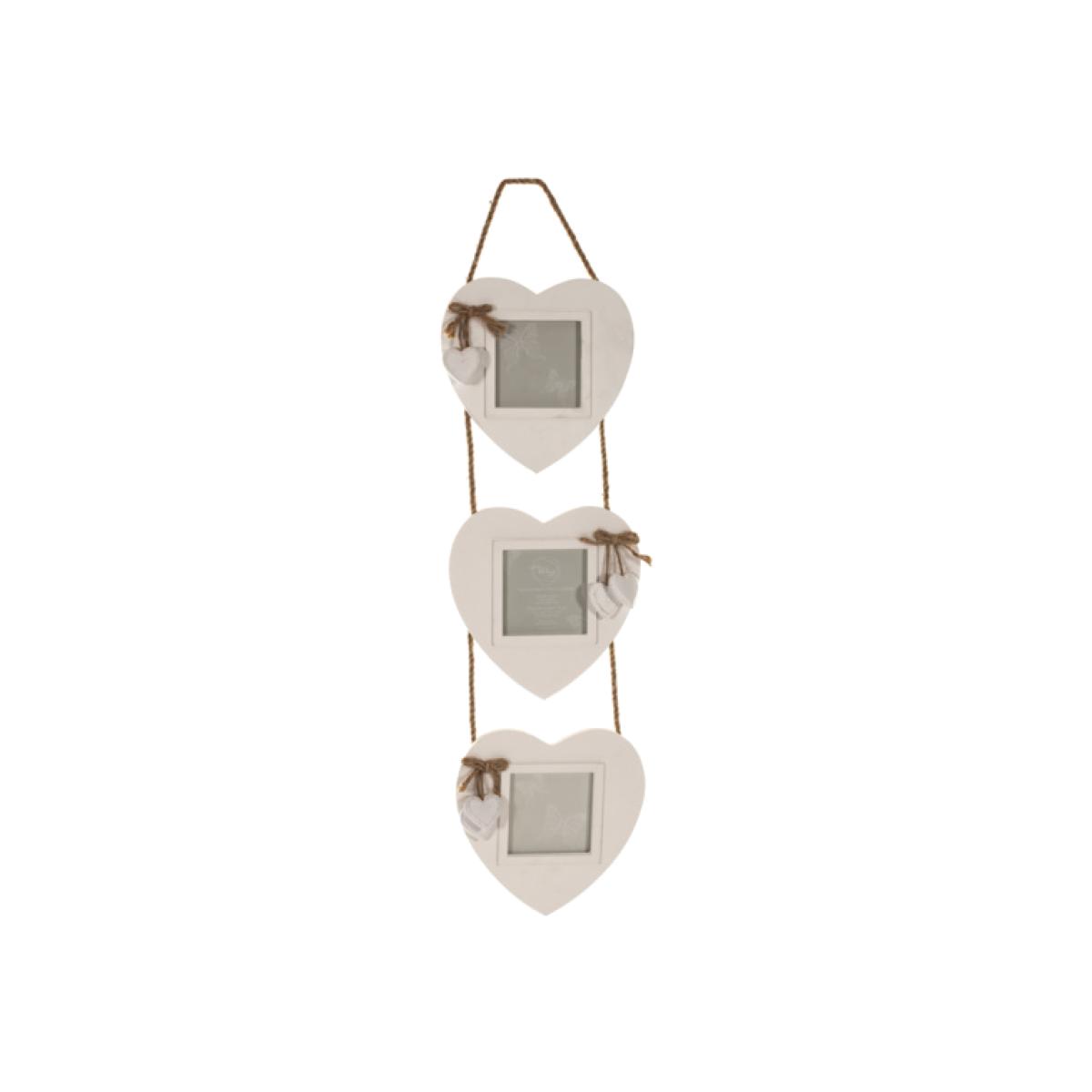 Heart Photo Ladder - Cream