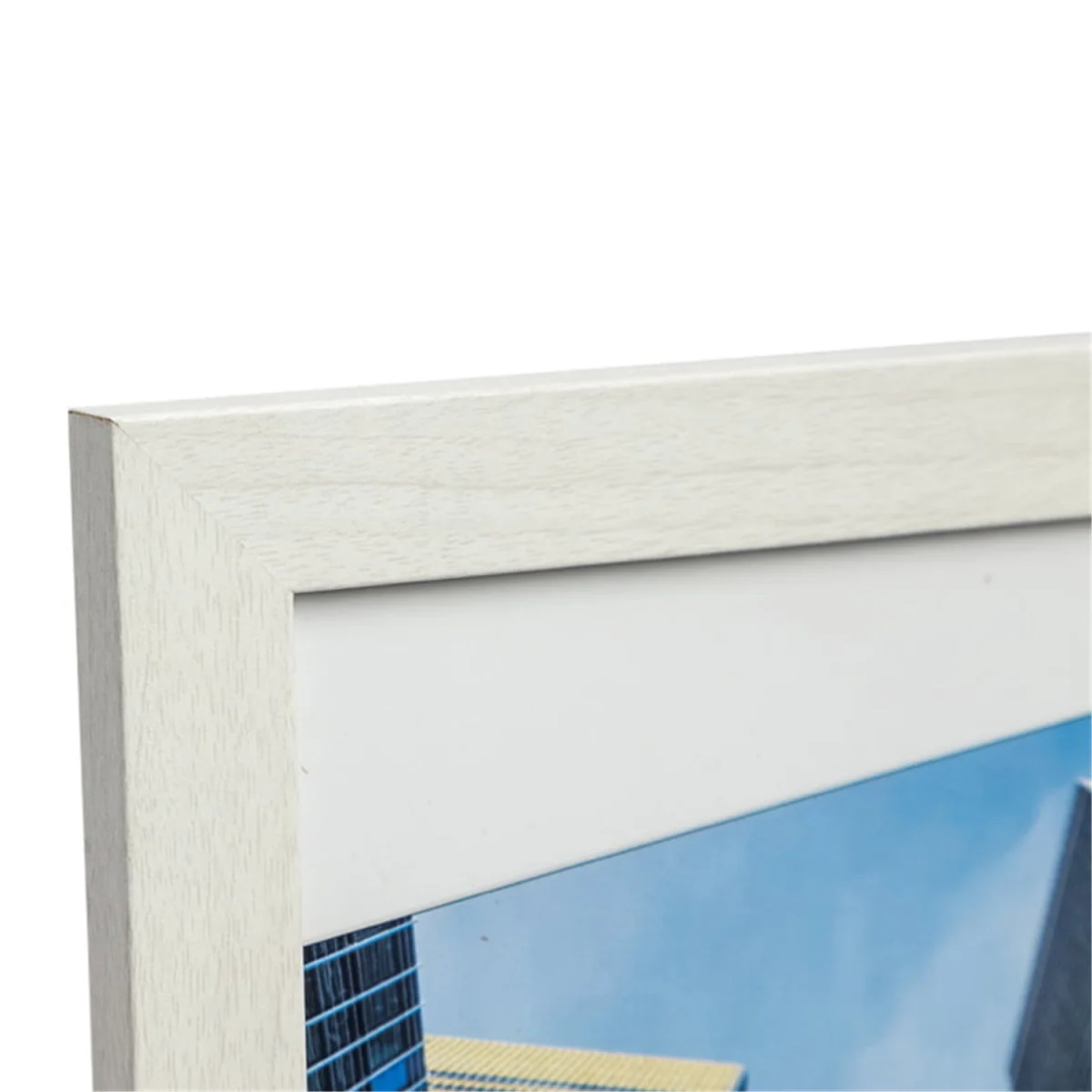 Hampton BERGEN A3 White Picture Poster Photo Frame Plexi Non-Glass - White – image 1