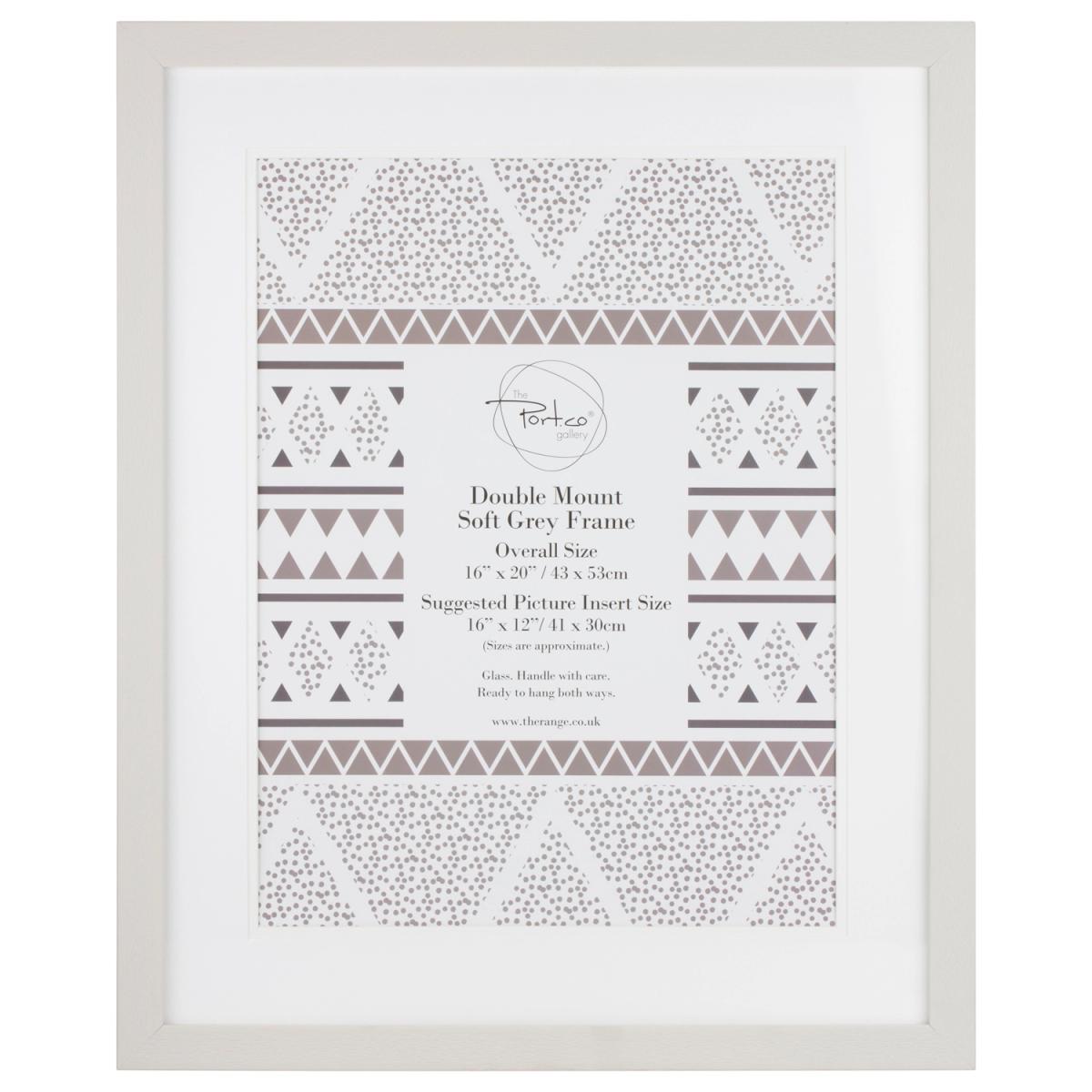 Double Mount Soft Grey Frame - 8x6in – image 4