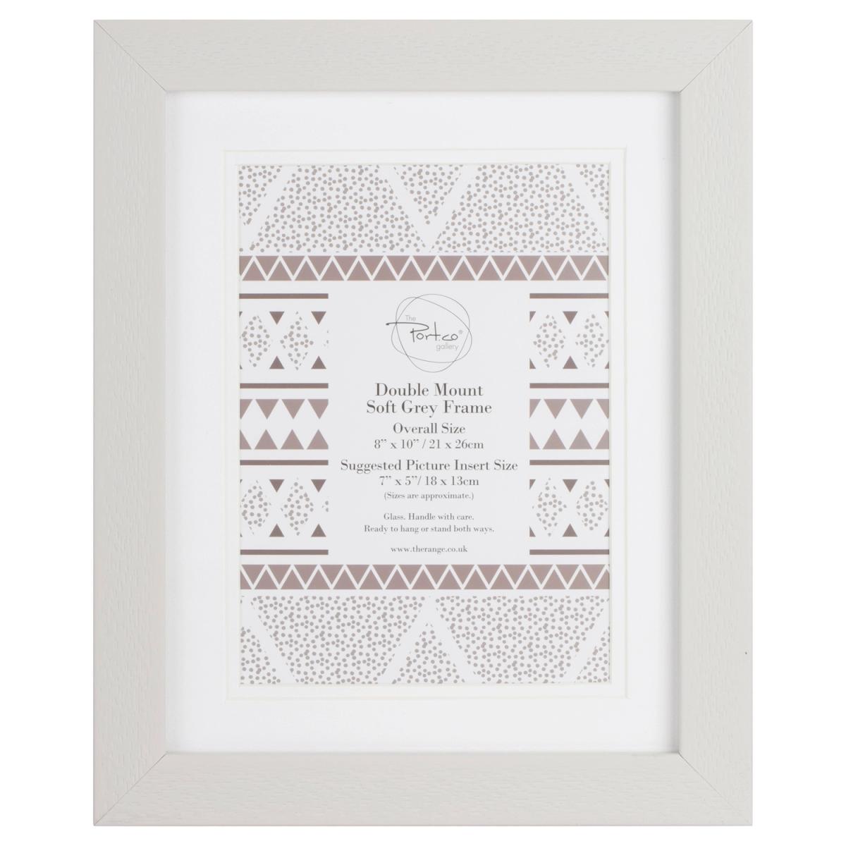 Double Mount Soft Grey Frame - 8x6in – image 5