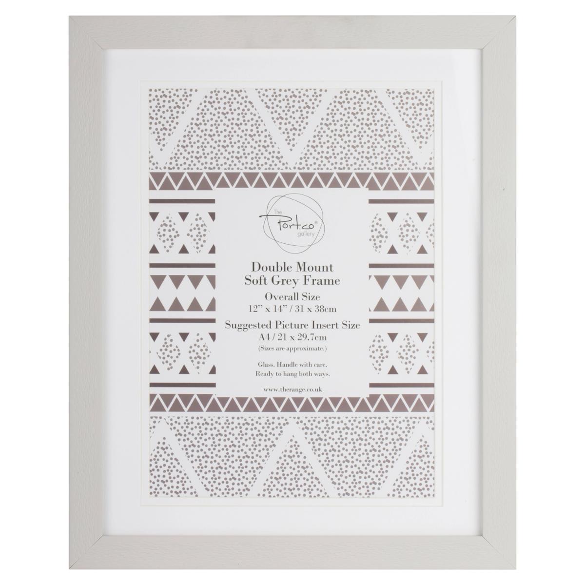 Double Mount Soft Grey Frame - 8x6in – image 6