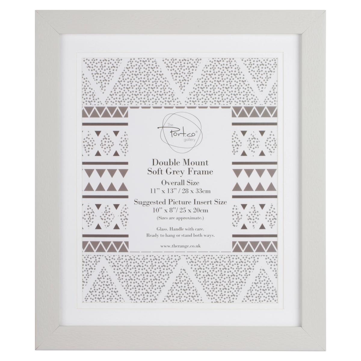 Double Mount Soft Grey Frame - 8x6in – image 8