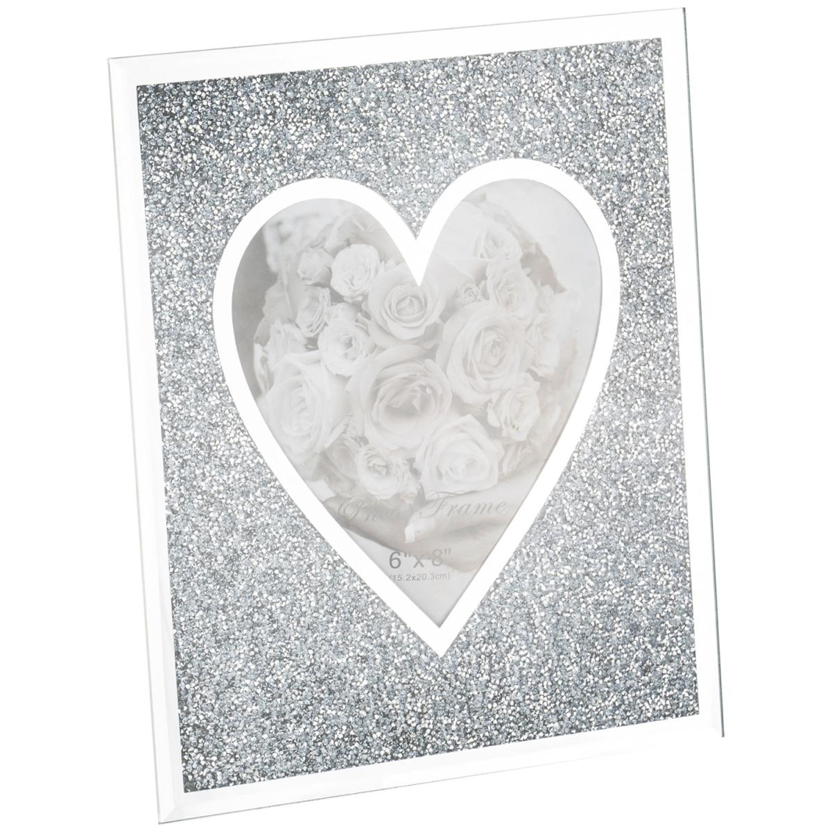 Crushed Crystal Heart Frame – image 2