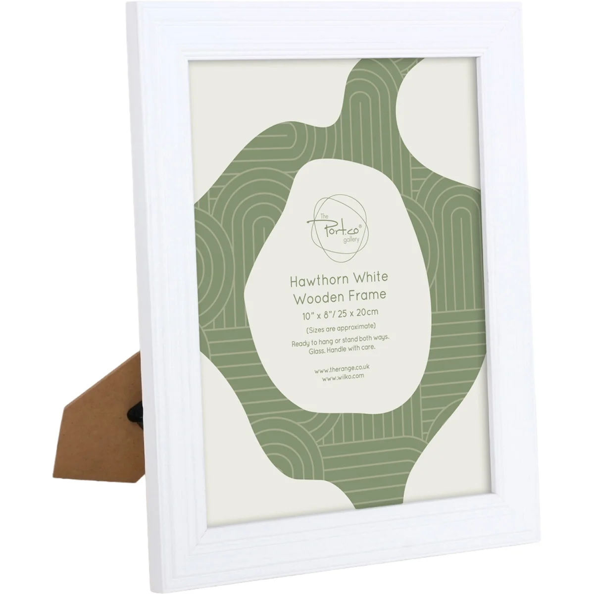 Hawthorn Wooden Plain Photo Frame - White / 10 x 8 inch – image 5
