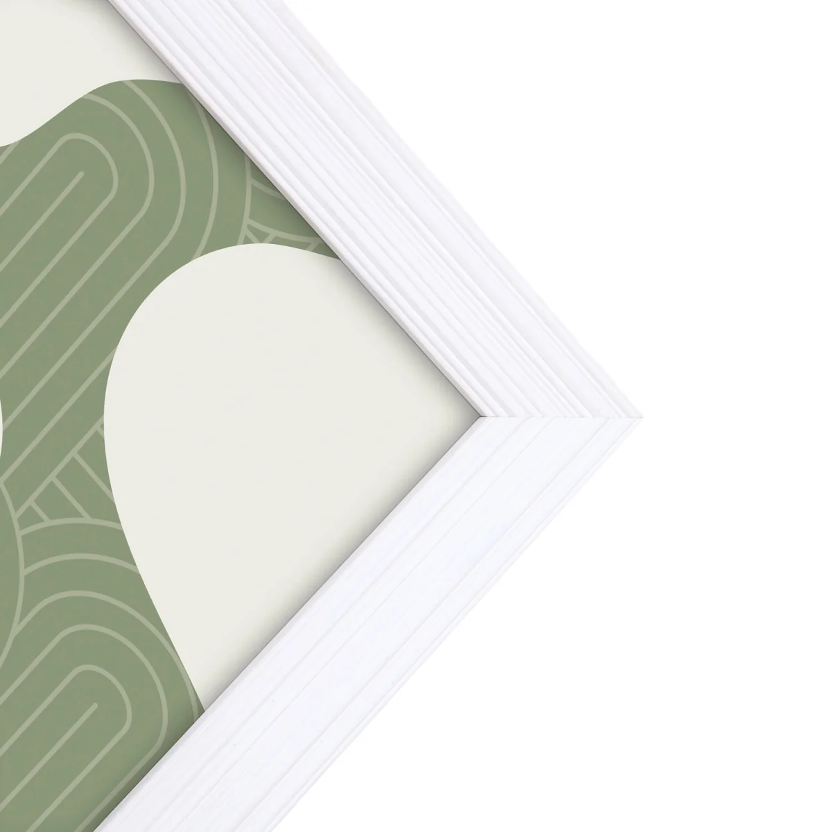 Hawthorn Wooden Plain Photo Frame - White / 10 x 8 inch – image 6
