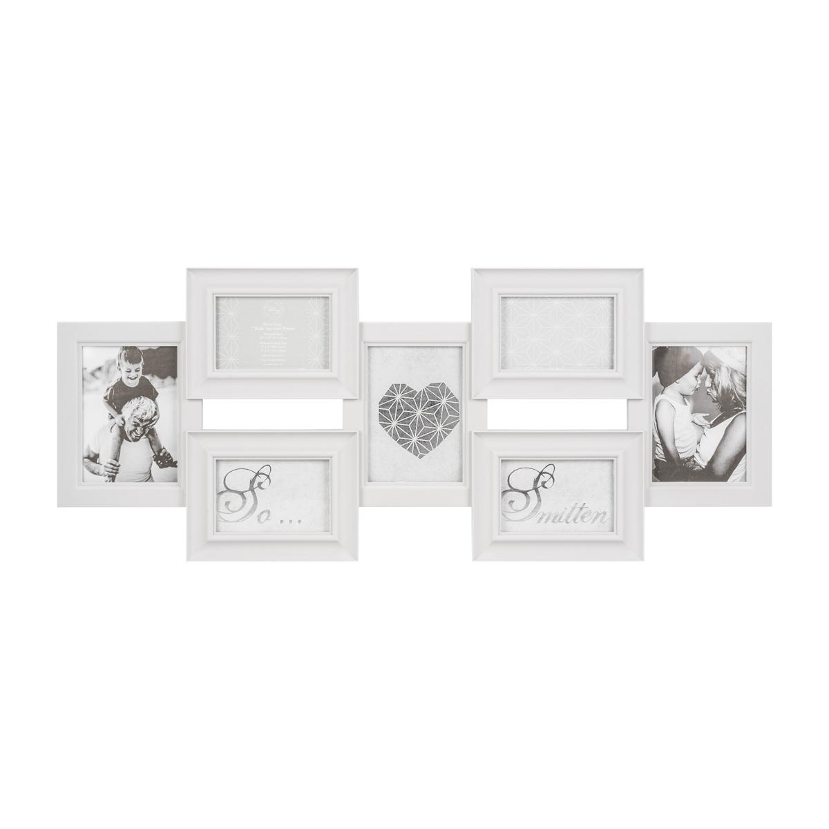 Dove Grey 7 Multi Aperture Frame – image 1