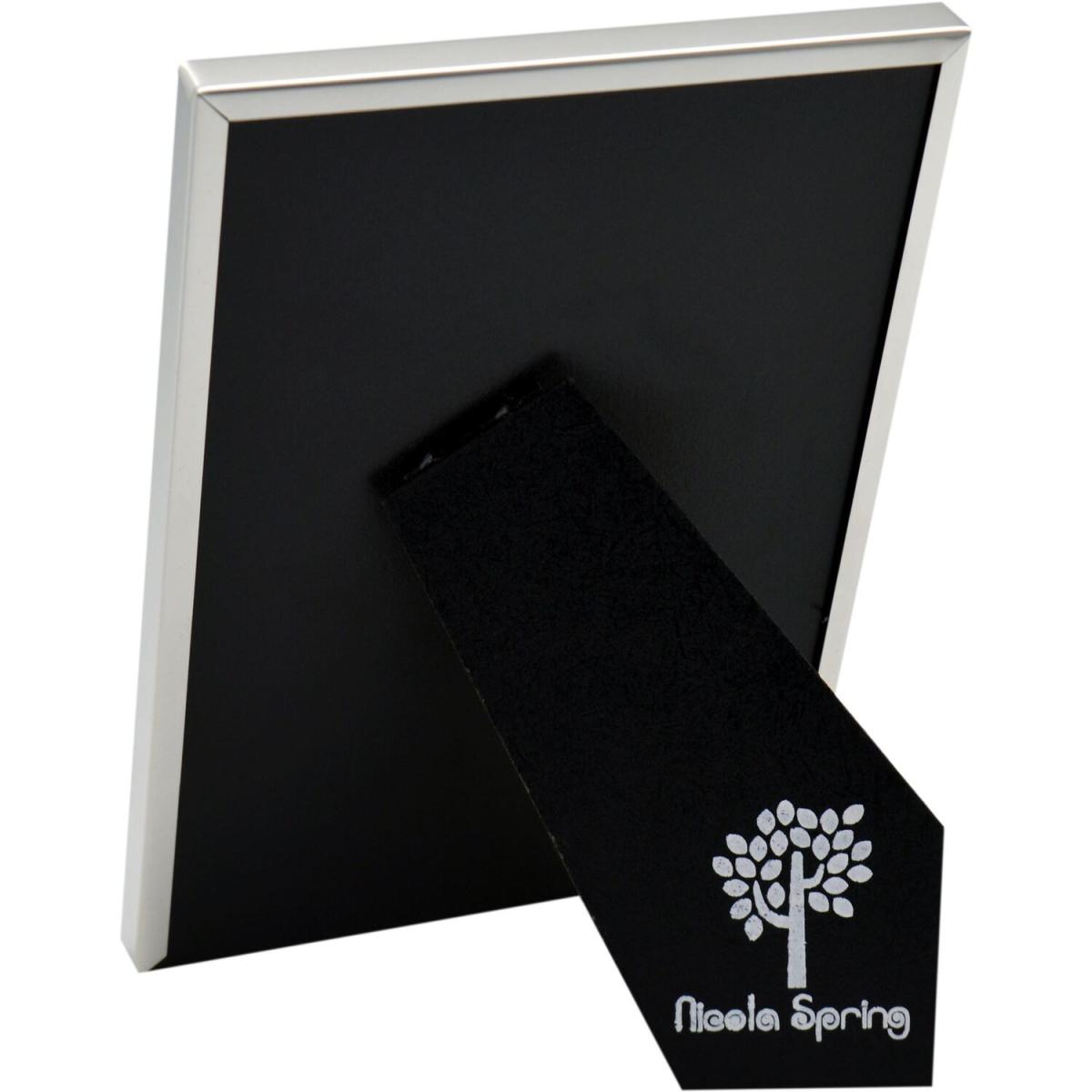 5x7" Metal Photo Frame Silver - Silver – image 4