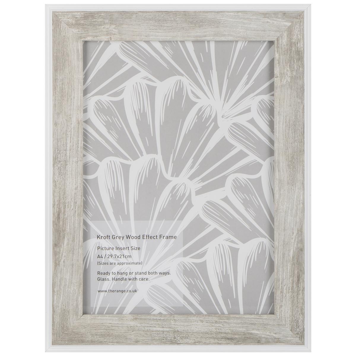 Kroft Grey Wood Effect Frame - 28x20in – image 5