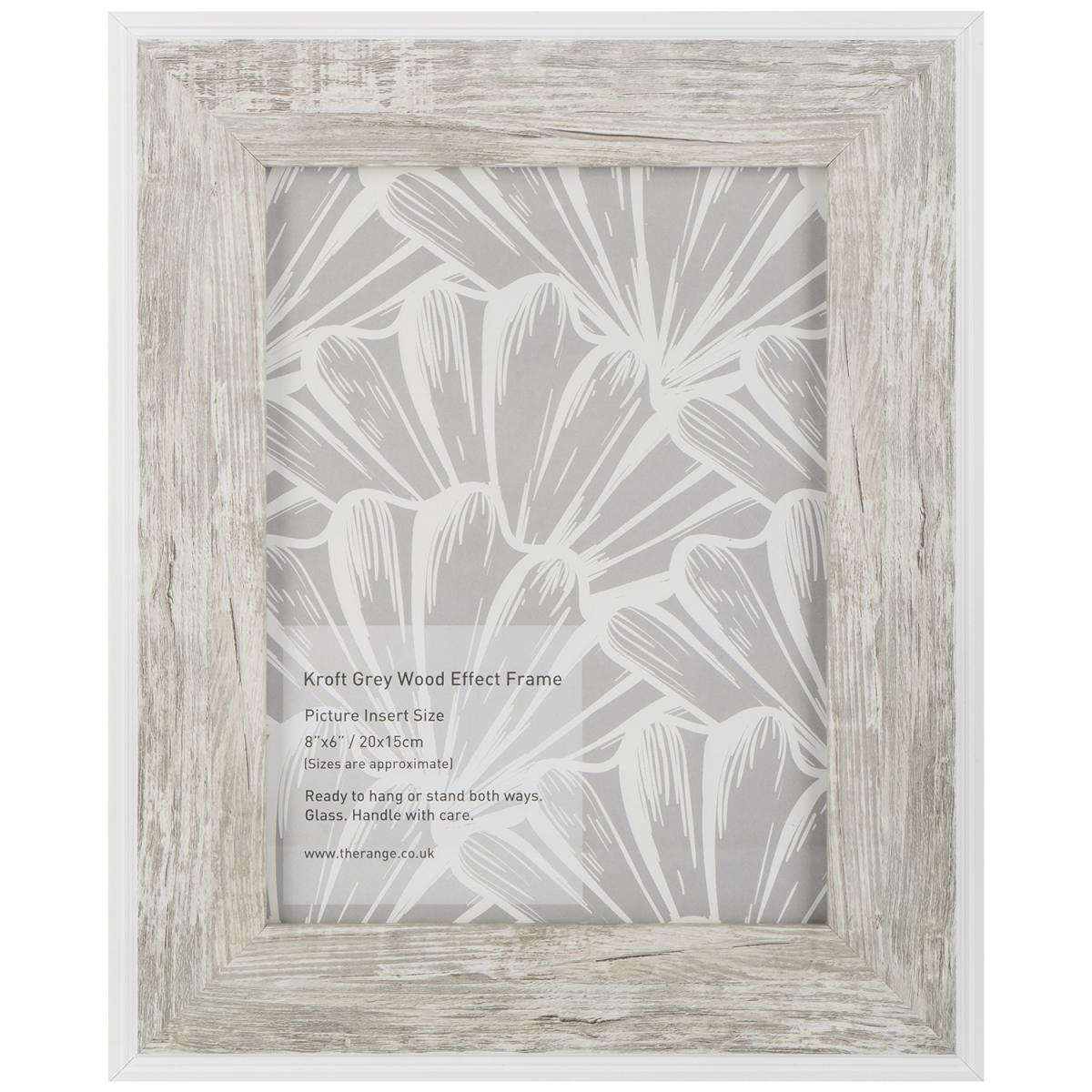 Kroft Grey Wood Effect Frame - 28x20in – image 7