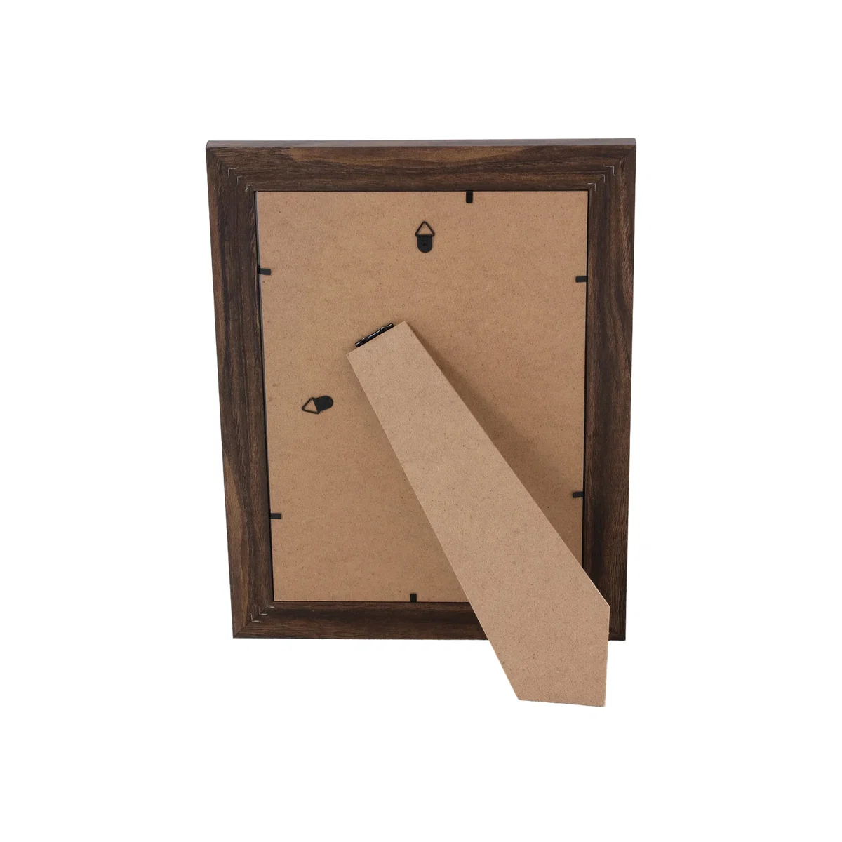 Ayra Wooden Effect Chenille Photo Frame - A4 – image 1