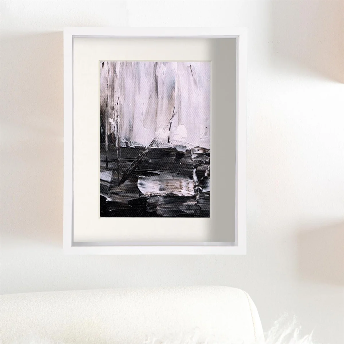 8" x 10" 3D Deep Box Photo Frames - 5" x 7" Mount - White/Ivory - Pack of 5 - White/Ivory – image 7