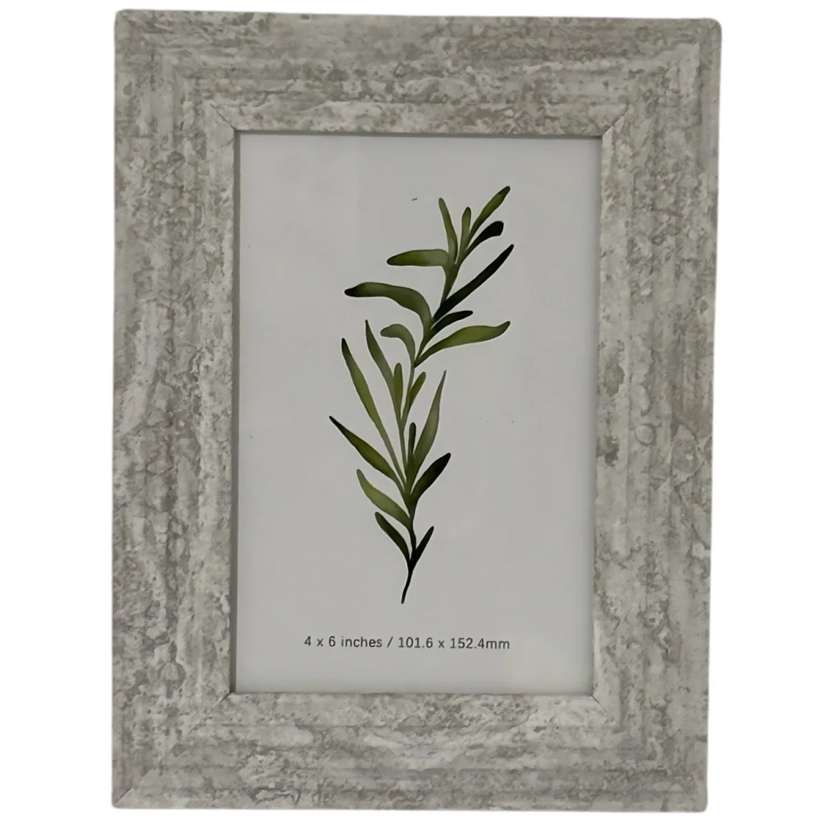 Kust Driftwood Texture 4x6 Tactile Photo Frame - White – image 4