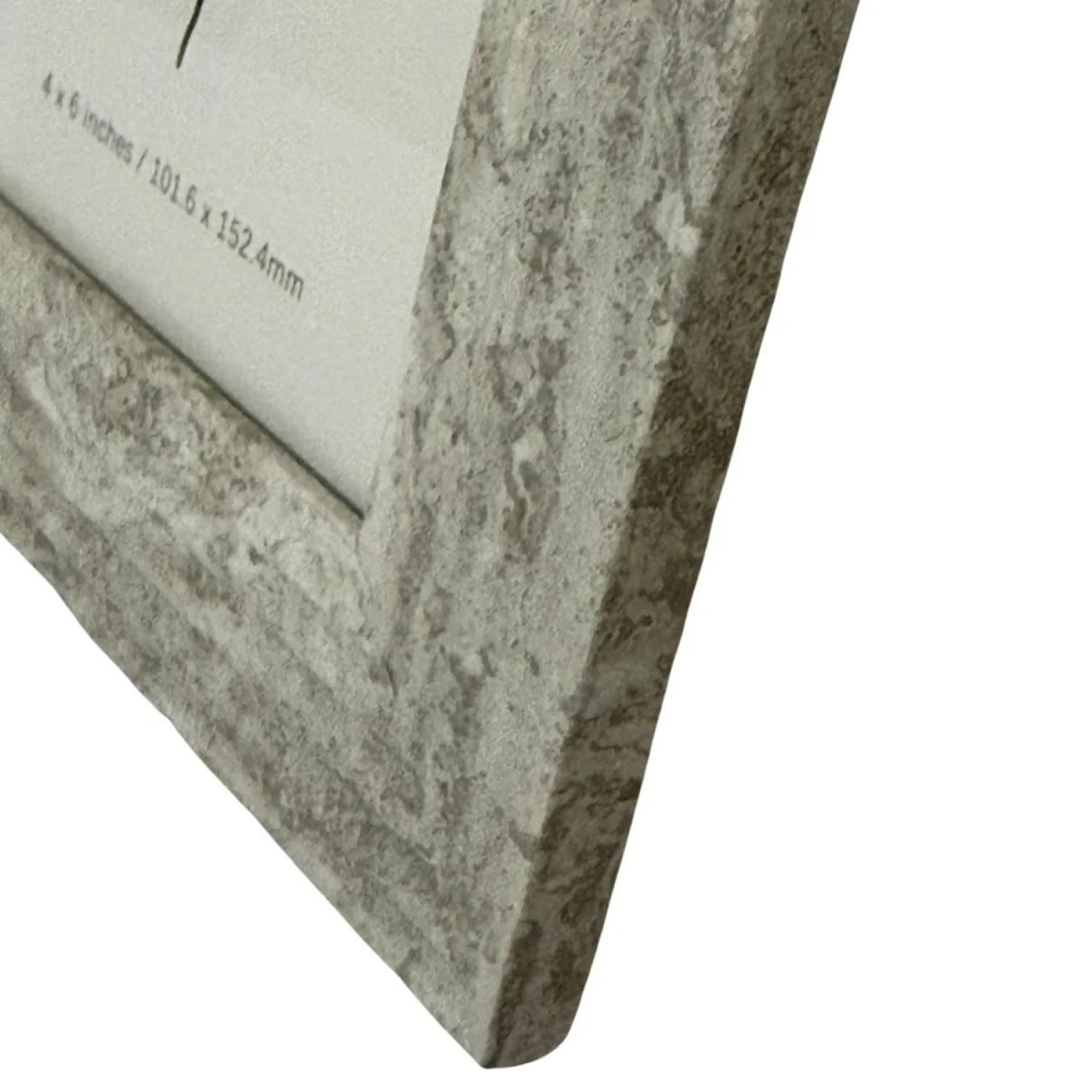 Kust Driftwood Texture 4x6 Tactile Photo Frame - White – image 5