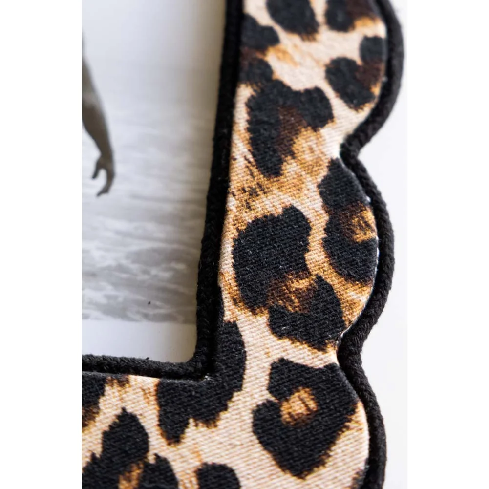 Scalloped Leopard Print Photo Frame – image 5