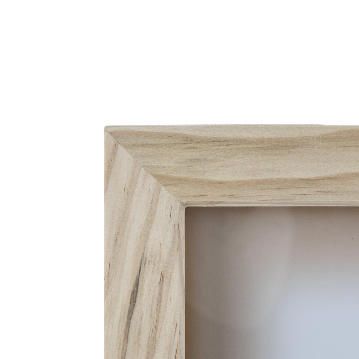 Natural Deep Box Frame - Natural / 6x6in – image 2