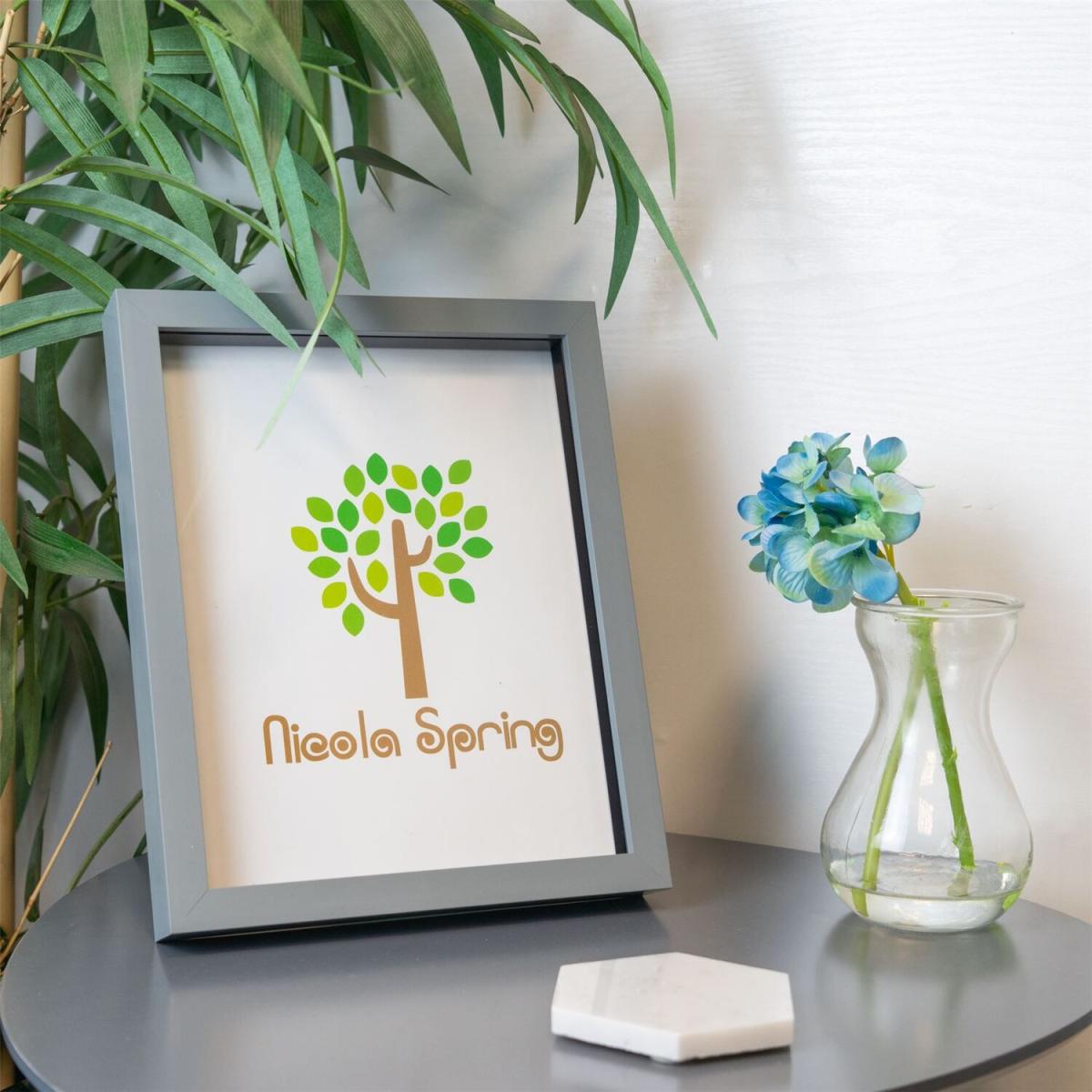 8x10" 3D Box Photo Frame Pack of 2 - Grey / 23.4cm – image 6