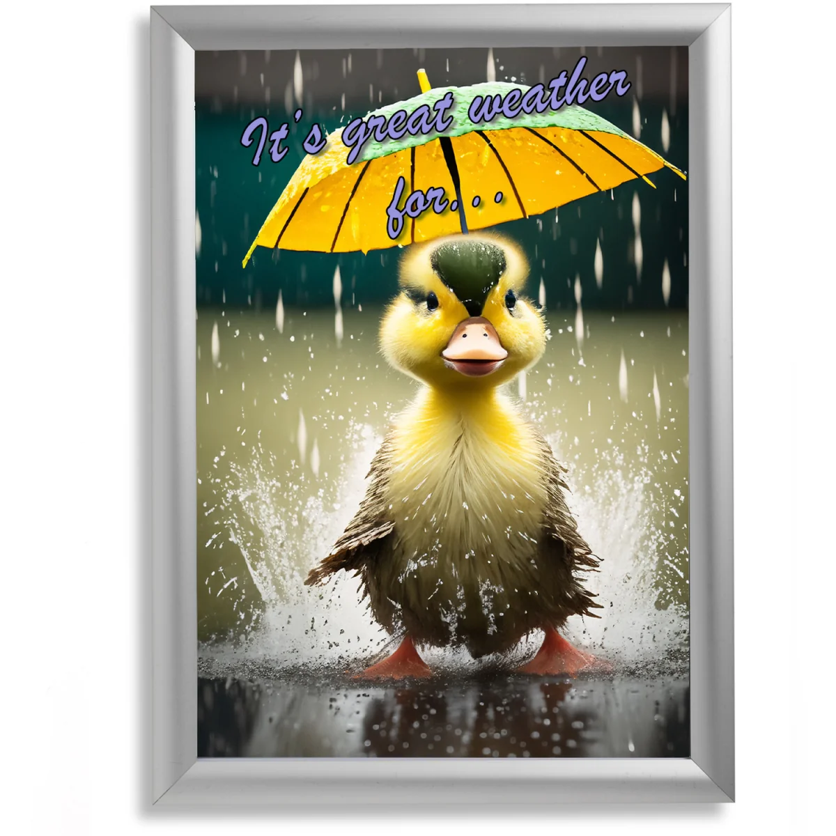 Water Resistant Snap Frame - Silver / A4 / 10 – image 3