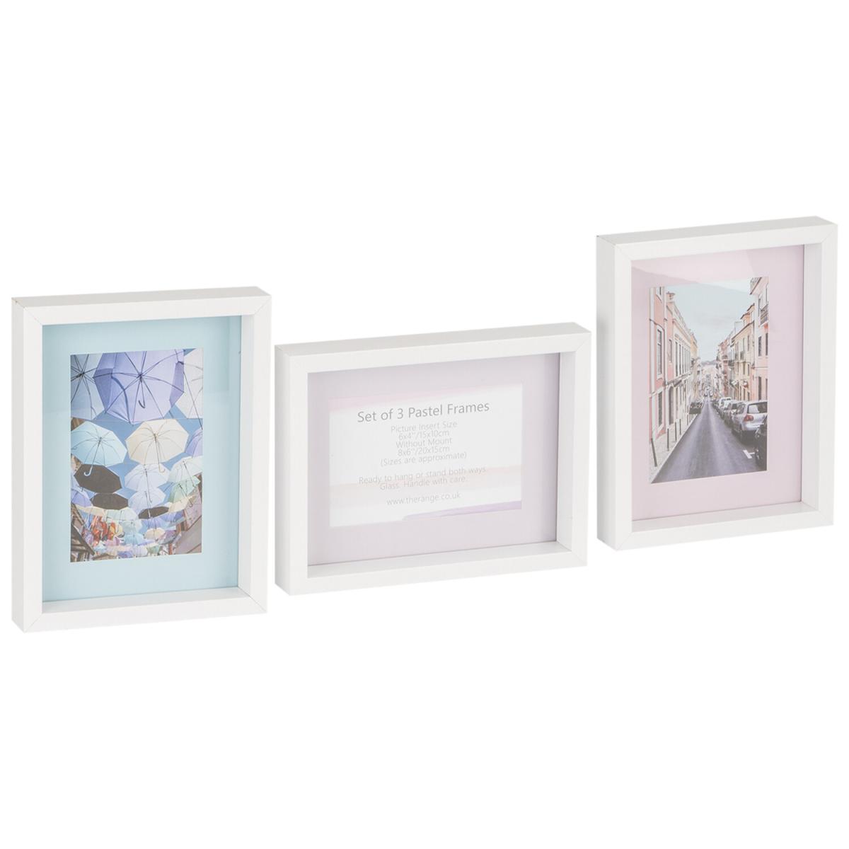 Set Of 3 Pastel Frames – image 2