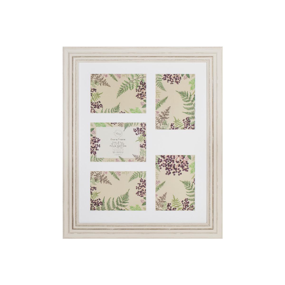 Eveny 5 Aperture Collage Frame - Neutral
