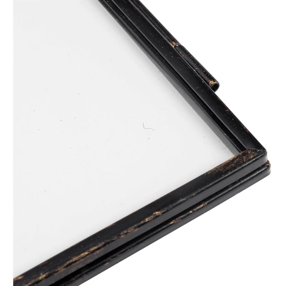 8x10" Hanging Metal Photo Frame Black - Black – image 3