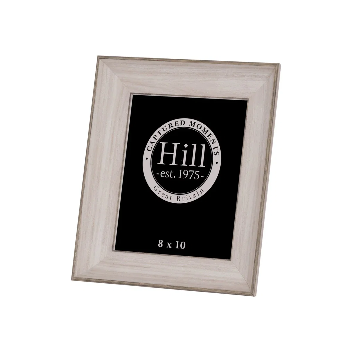 White Washed Wood 8x10 Photo Frame Rustic & Neutral Decor - White – image 2