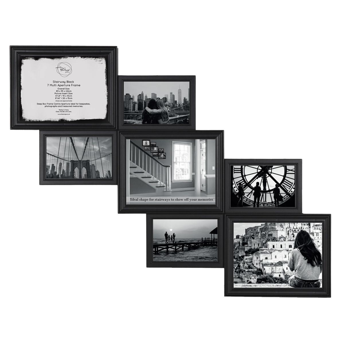 Stairway Black 7 Multi Aperture Frame – image 2