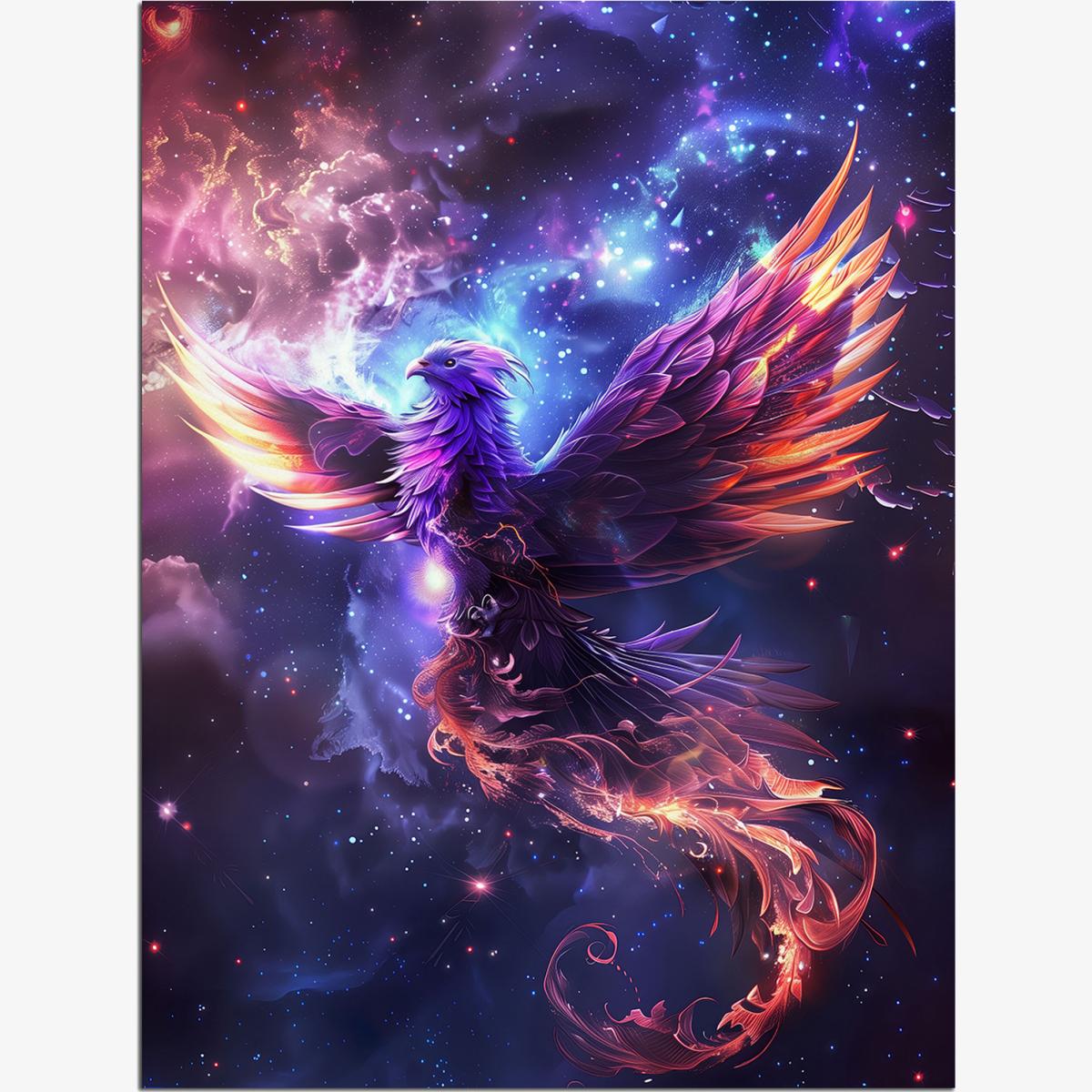 Phoenix Photo Frame - Silver / 250g