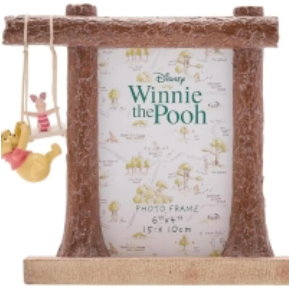 Winnie the Pooh & Piglet Swing Photo Frame - Brown – image 2